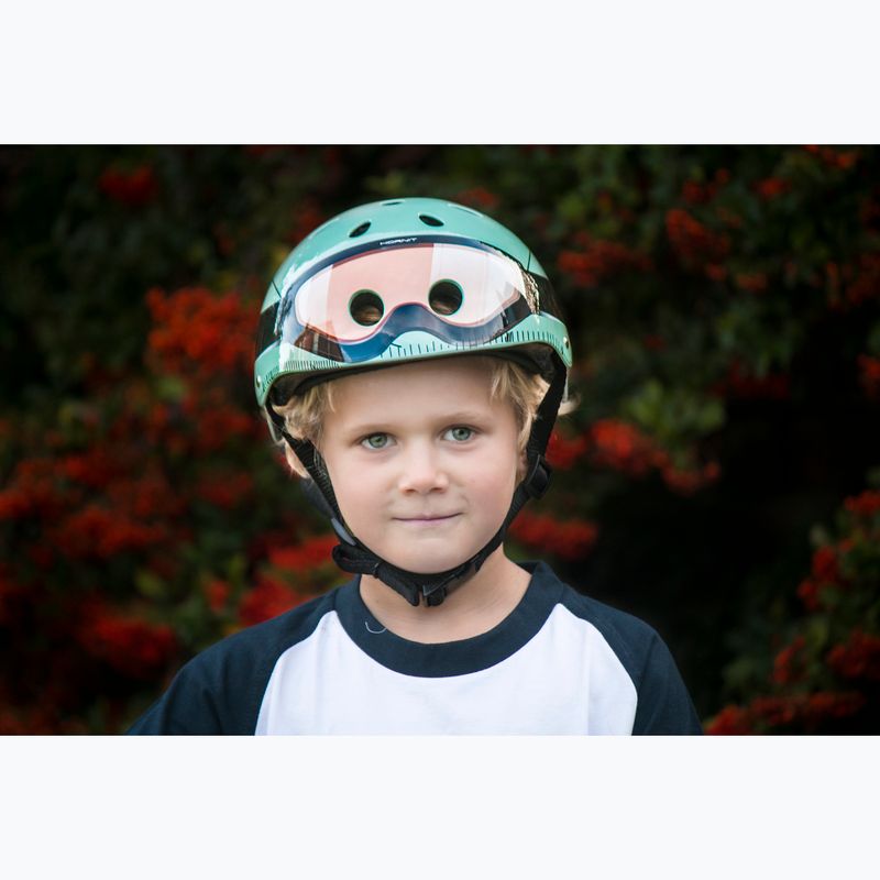 Casco da bici per bambini Hornit Military mint 8
