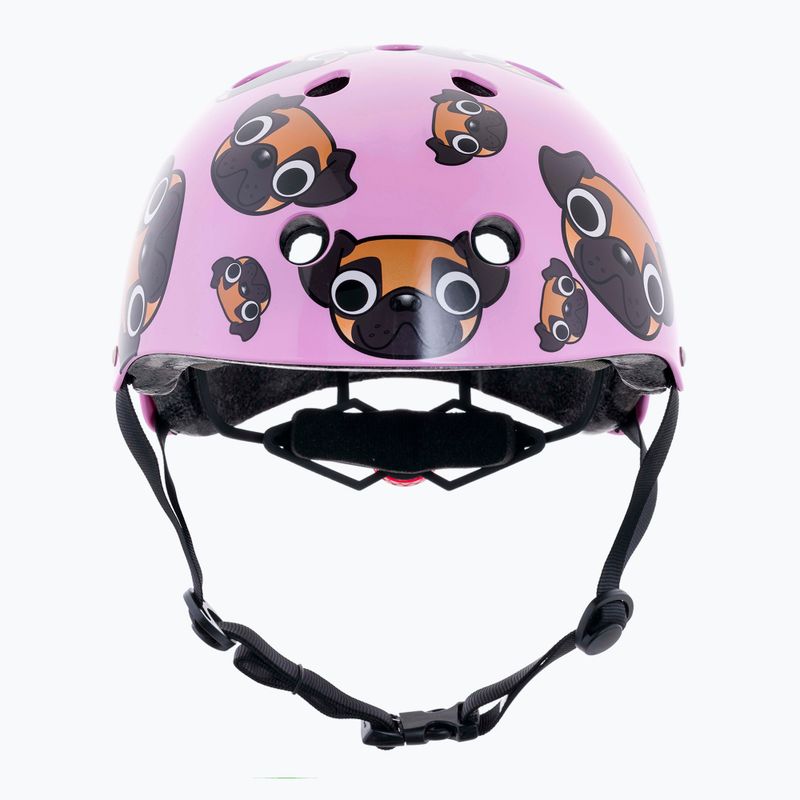 Casco da bici per bambini Hornit Pug rosa/marrone 2