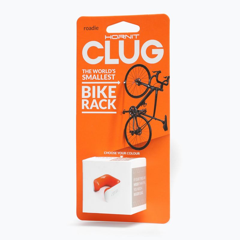 Hornit Clug Roadie Portabici a parete bianco/arancio 4