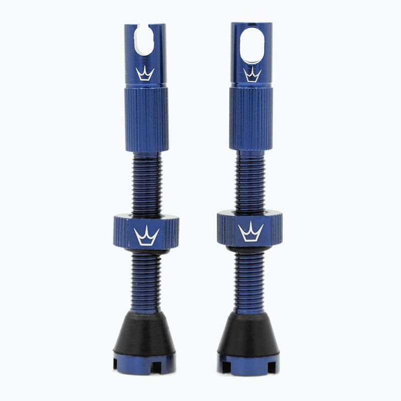 Peaty's X Chris King MK2 Valvole Presta Tubeless Set 42 mm navy