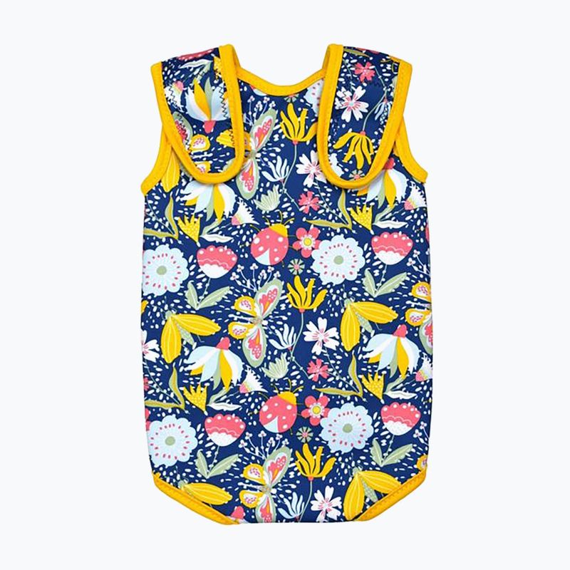 Splash About Baby Wrap Swim Foam Meadow blu navy/giallo 2