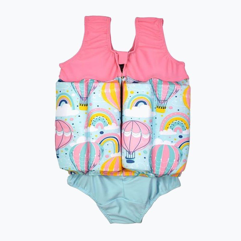 Costume da bagno per bambini Splash About Balloons rosa 2
