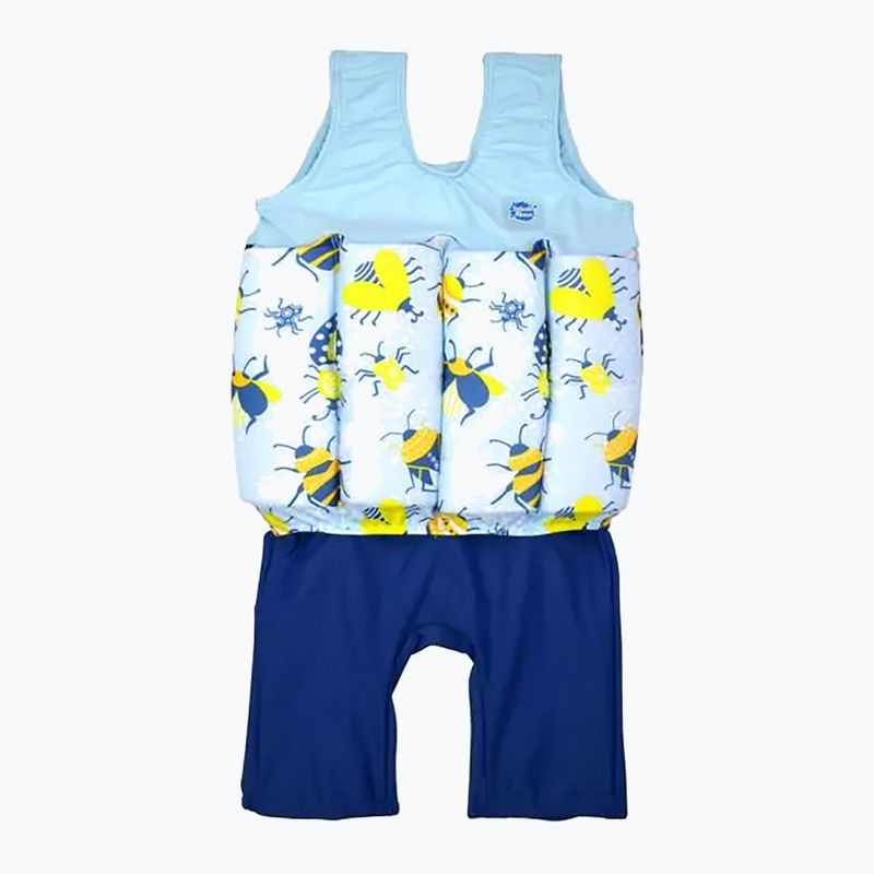 Costume da bagno per bambini Splash About Short John Insects blu navy/blu