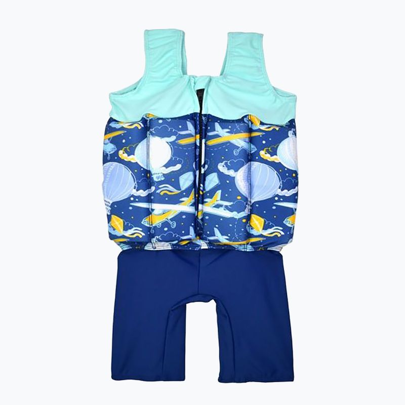 Costume da bagno per bambini Splash About Short John Planes blu navy/blu 2