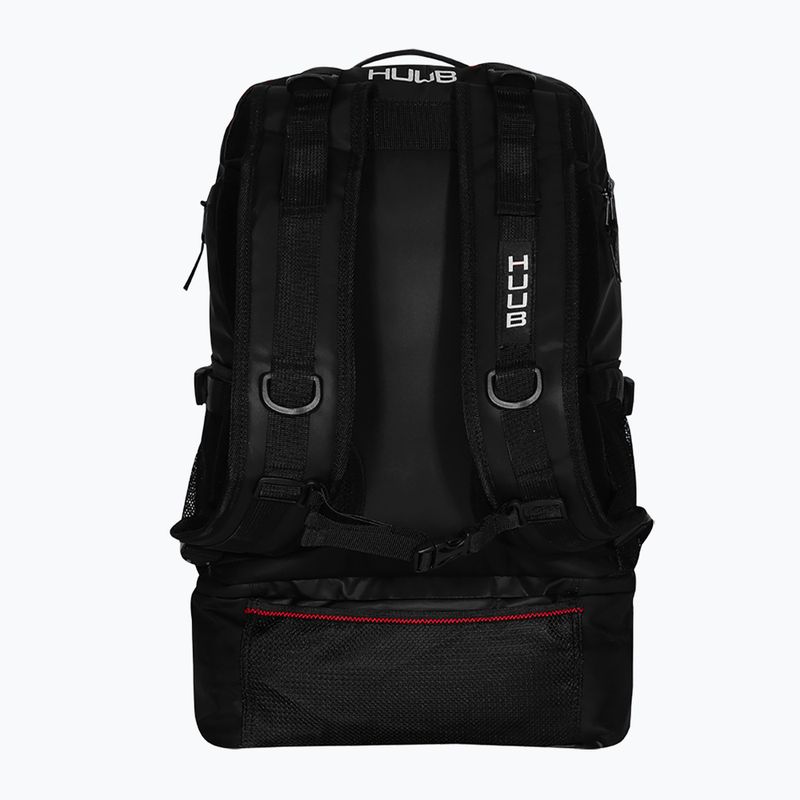 HUUB Zaino Triathlon TT Borsa 40 l nero/rosso 8