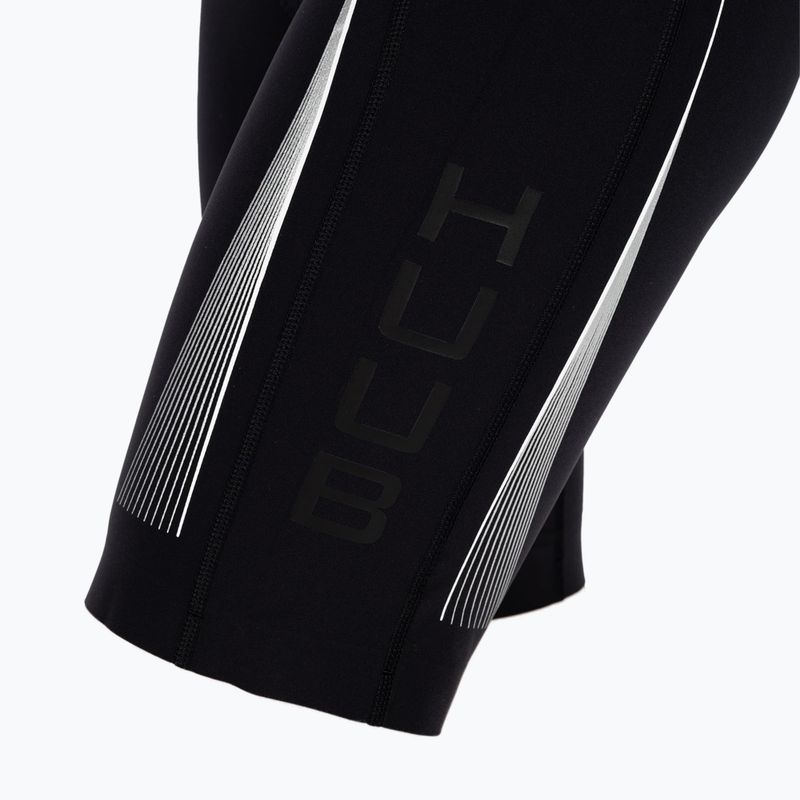 Tuta da triathlon da donna HUUB Anemoi Aero Tri Suit nero/bianco/rosa 5