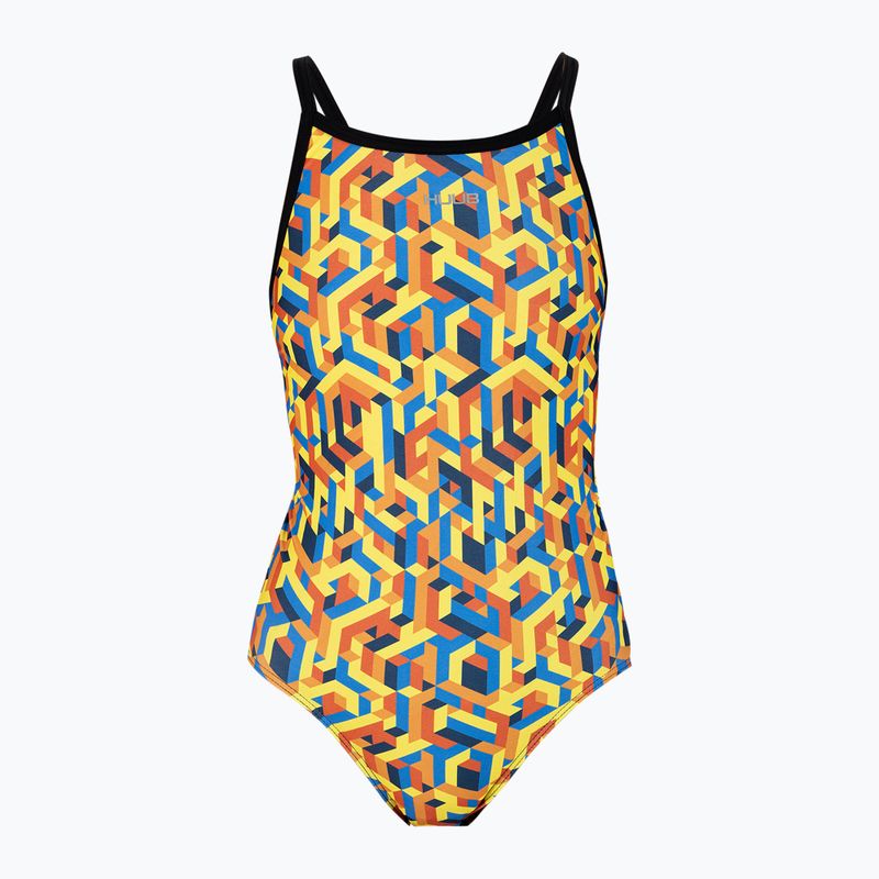 HUUB Costume da bagno intero da donna Vivid Costume multicolore