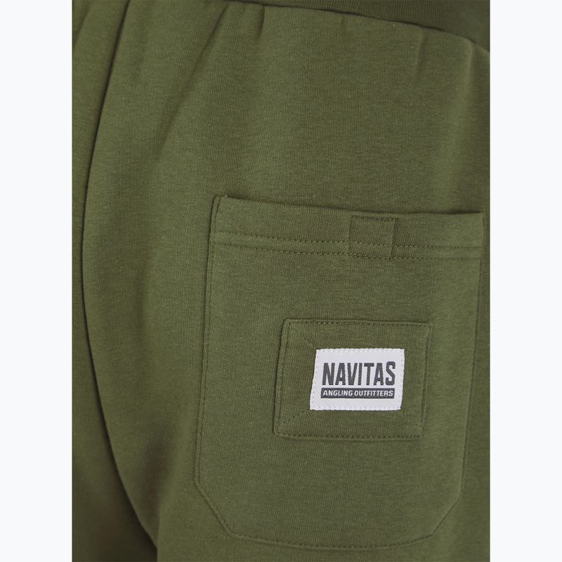 Pantaloni da uomo Navitas Sherpa Jogger verde 3