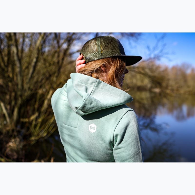 Felpa da donna Navitas Hoody verde chiaro 5