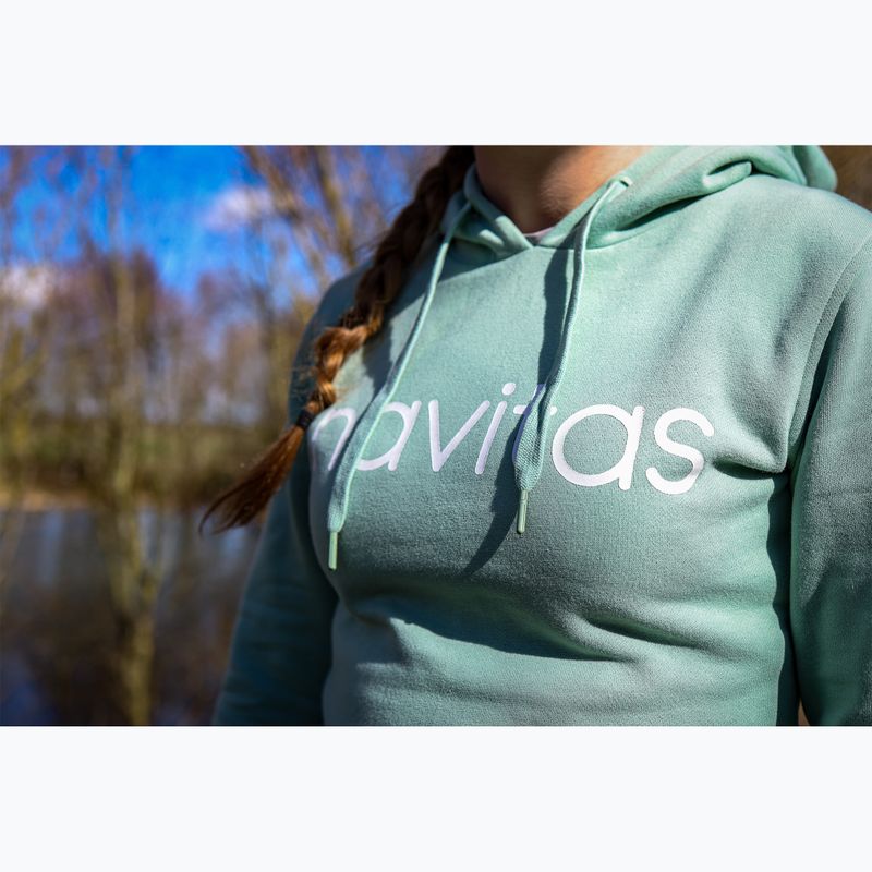 Felpa da donna Navitas Hoody verde chiaro 7