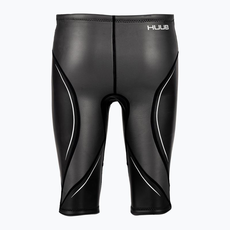 HUUB Pantaloncini in neoprene da uomo Alta Buoyancy Short nero/grigio 2