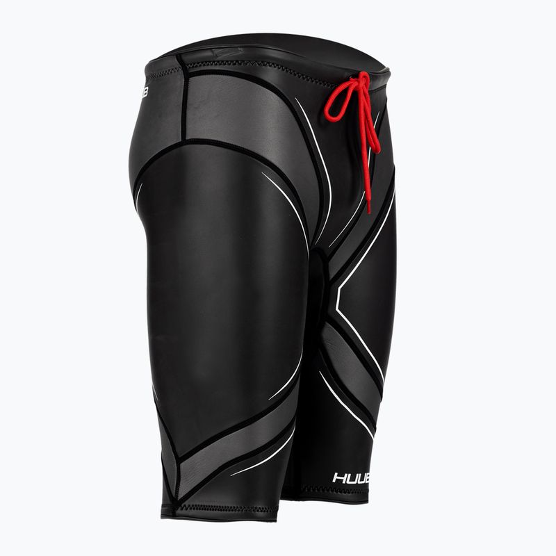 HUUB Pantaloncini in neoprene da uomo Alta Buoyancy Short nero/grigio 3