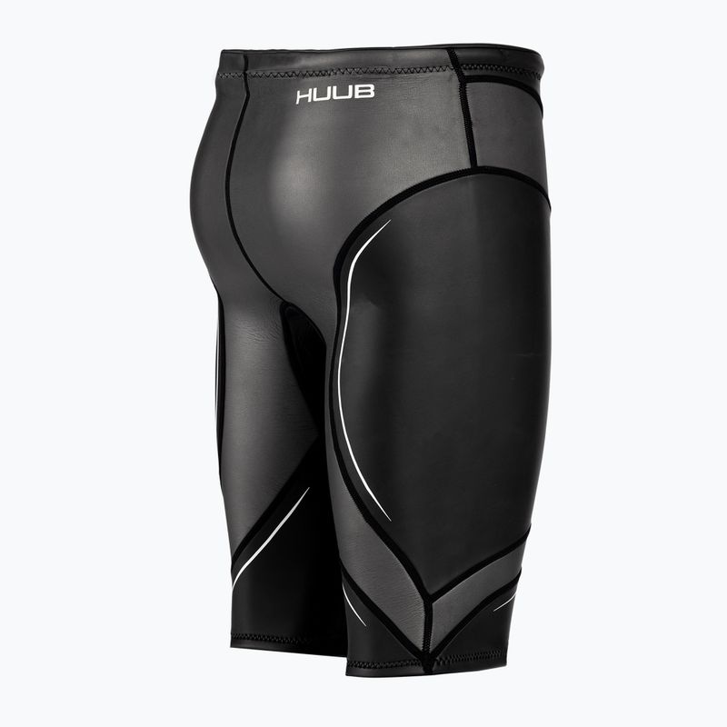 HUUB Pantaloncini in neoprene da uomo Alta Buoyancy Short nero/grigio 4