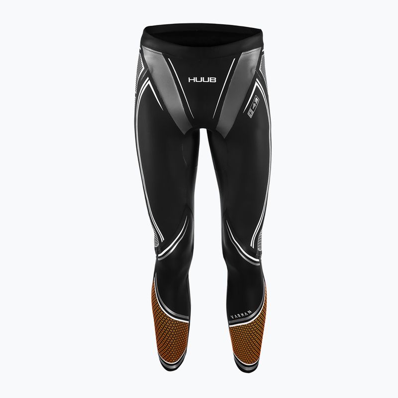 HUUB Pantaloni in neoprene Varman Kickpant nero/arancio/grigio