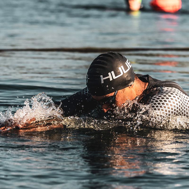 Muta da triathlon HUUB Lurz Open Water da uomo nero/rosso/bianco 8