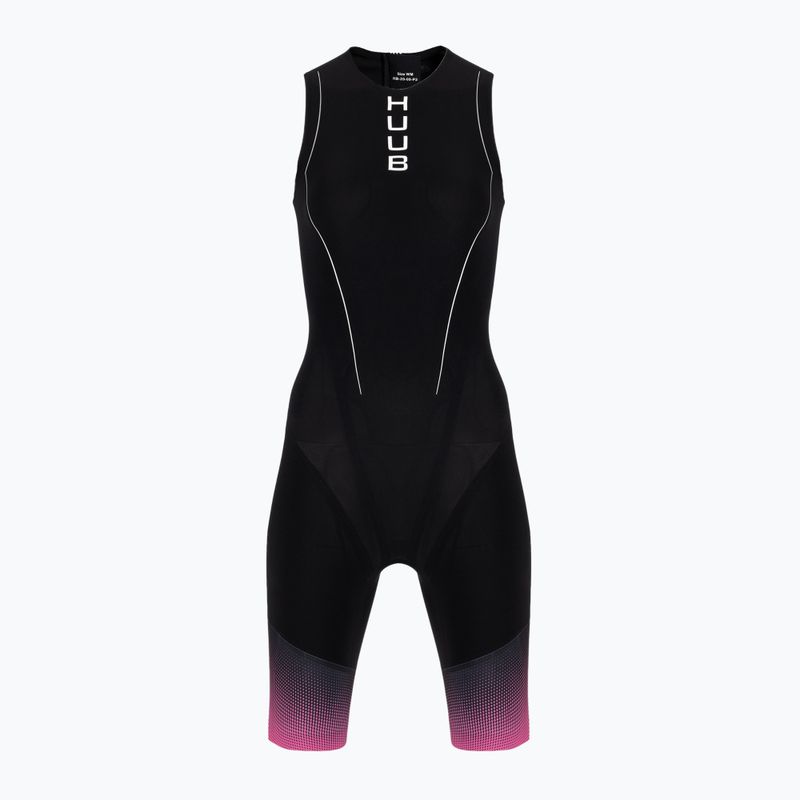 Costume da triathlon da donna HUUB Aura Swimsuit nero/viola