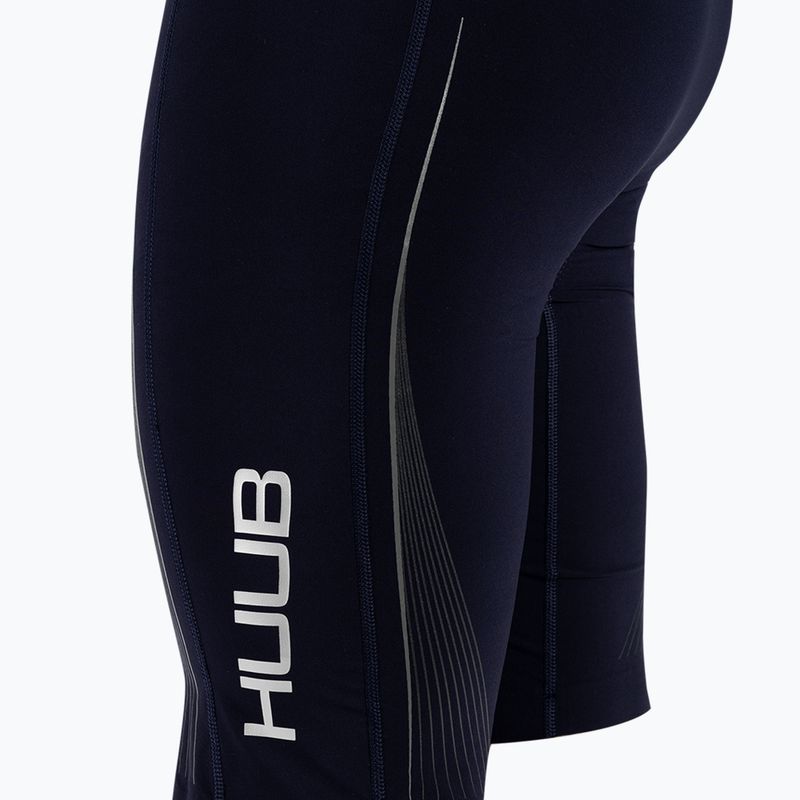 HUUB Tuta da triathlon da uomo Anemoi Aero + Flatlock nero/acqua 6