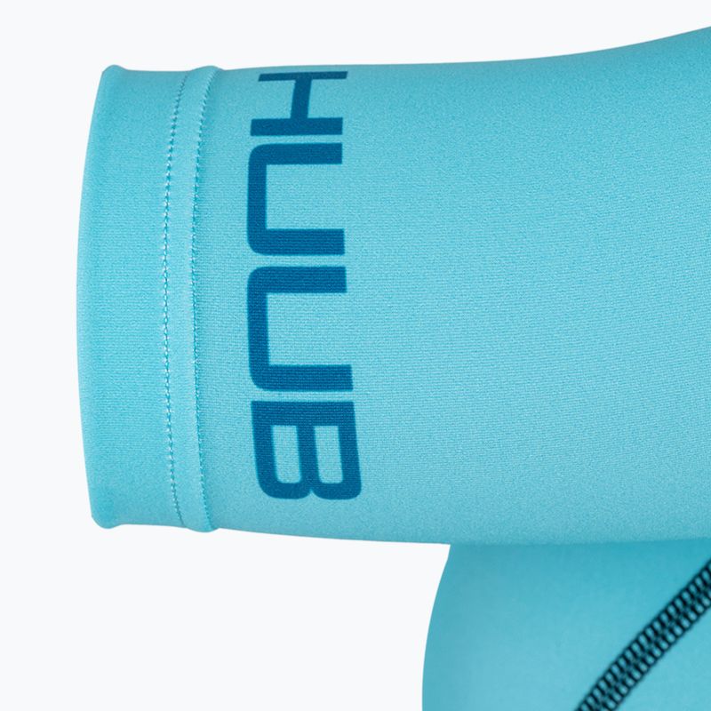 Tuta da triathlon da donna HUUB Commit Tuta lunga teal/nero 5