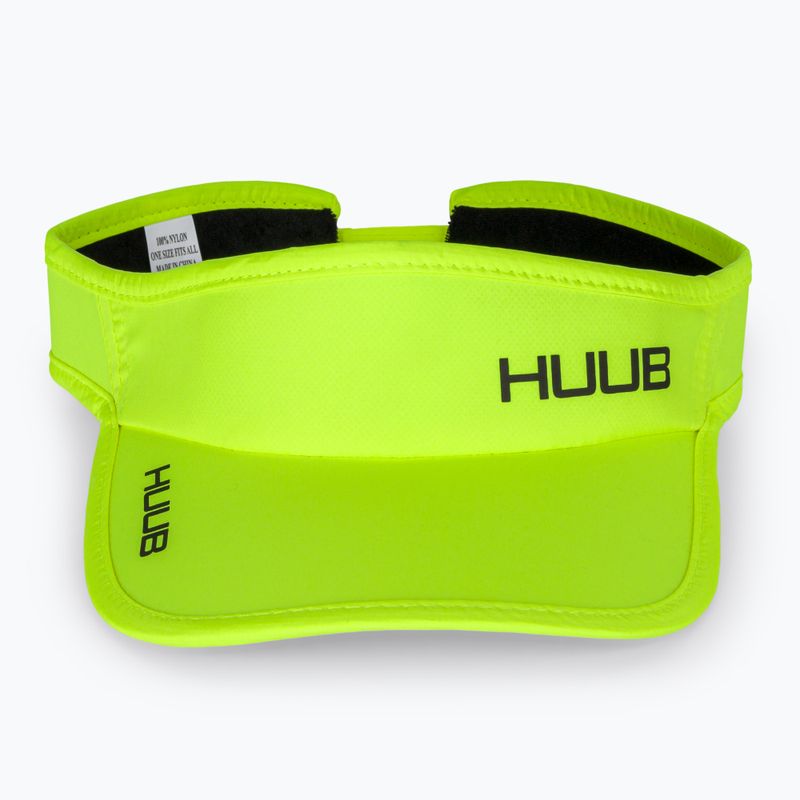 HUUB Run Visor giallo fluorescente 2
