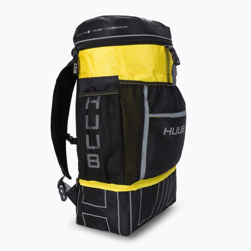 HUUB Transition II Zaino da triathlon 40 l giallo fluorescente