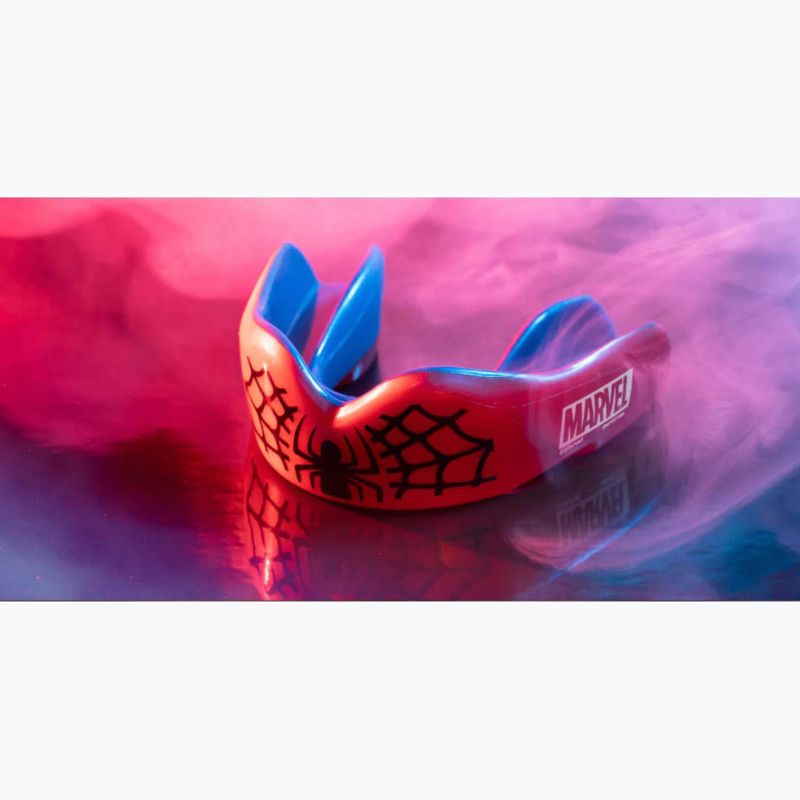 SAFEJAWZ proteggi-mascella per bambini Marvel Spider Man rosso 3
