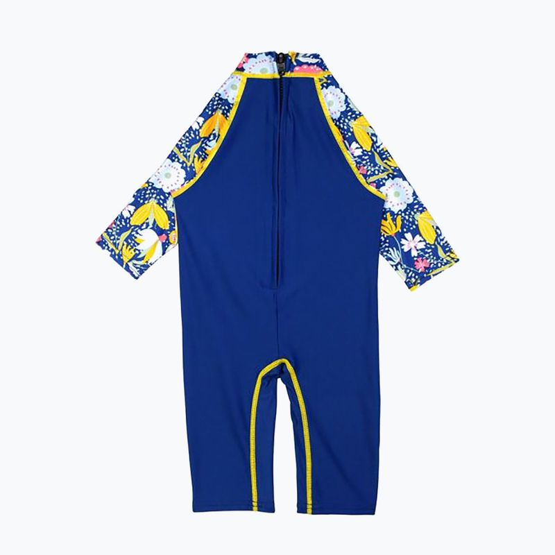 Costume da bambino UPF 50+ Splash About UV Meadow blu navy/giallo 2