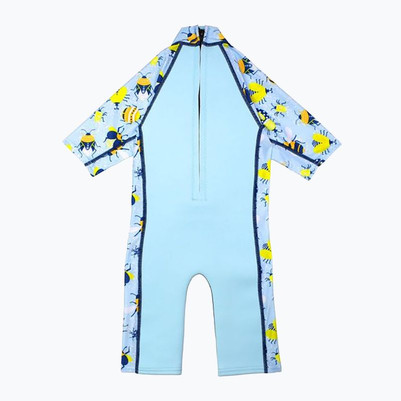 Schiuma da nuoto per bambini Splash About Combie UV Insects blu navy/blu 2