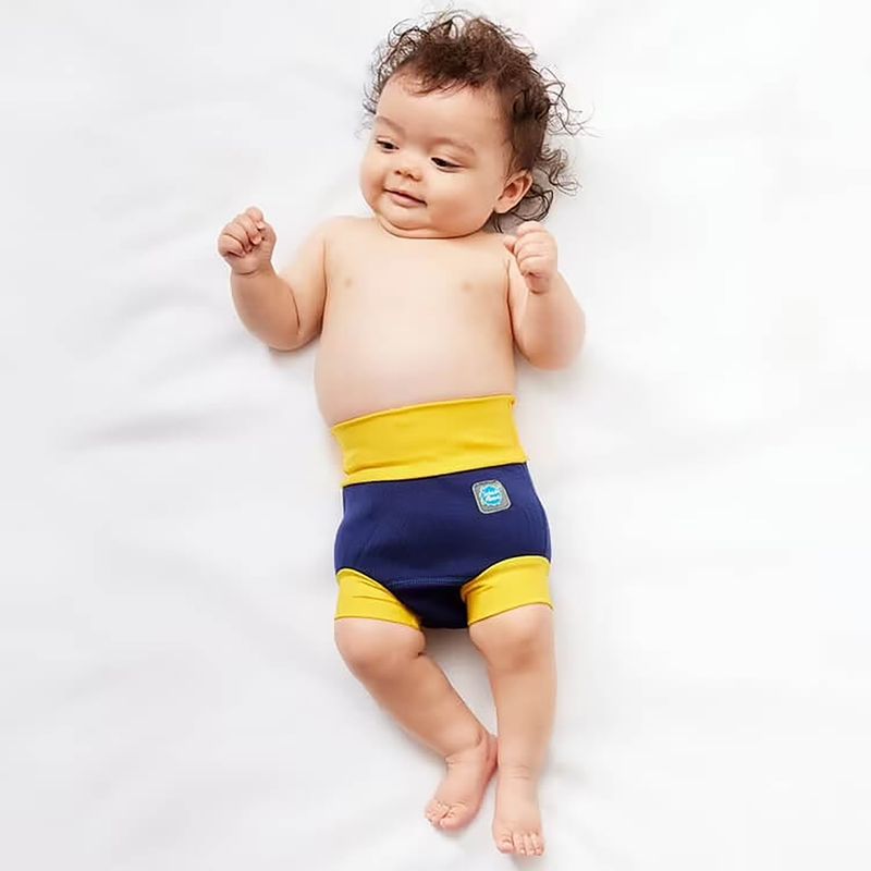 Splash About Happy Nappy pannolino da bagno navy / giallo 3