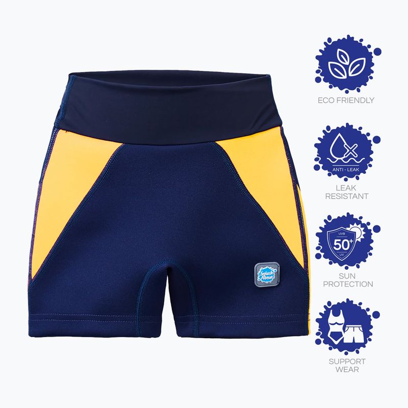 Pannolino da nuoto Splash About Splash Jammers SJACNYL navy/yellow 4