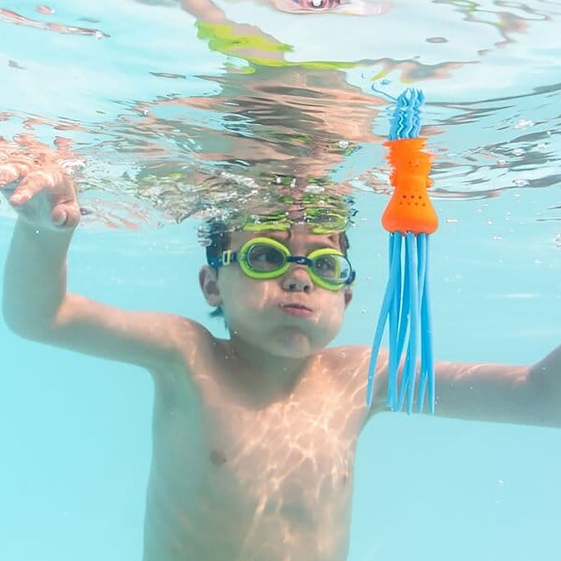 Splash About Floaty Fun Calamaro giocattolo subacqueo 3 pezzi multicolore 3