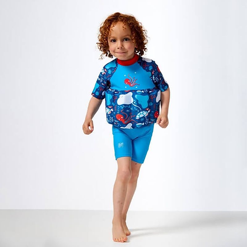 Costume da bagno con maniche per bambini Splash About Floatsuit, vita marina 5