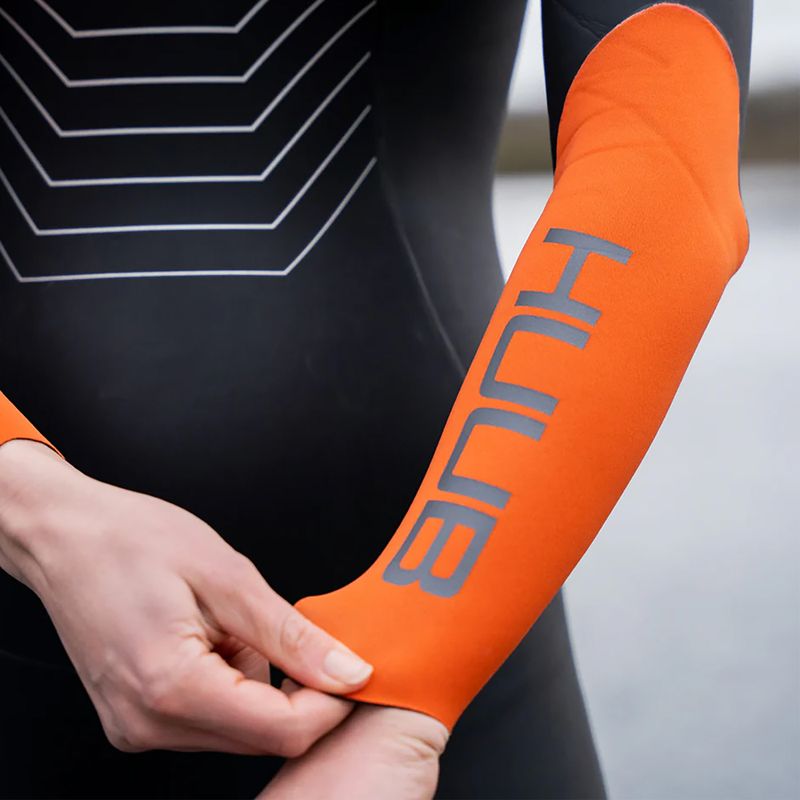 HUUB Uomo Triathlon Schiuma Araya 2:4 nero/arancione 9