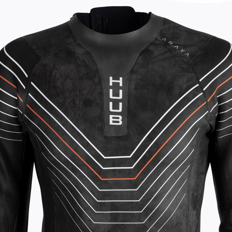 HUUB Uomo Triathlon Schiuma Araya 2:4 nero/arancione 3