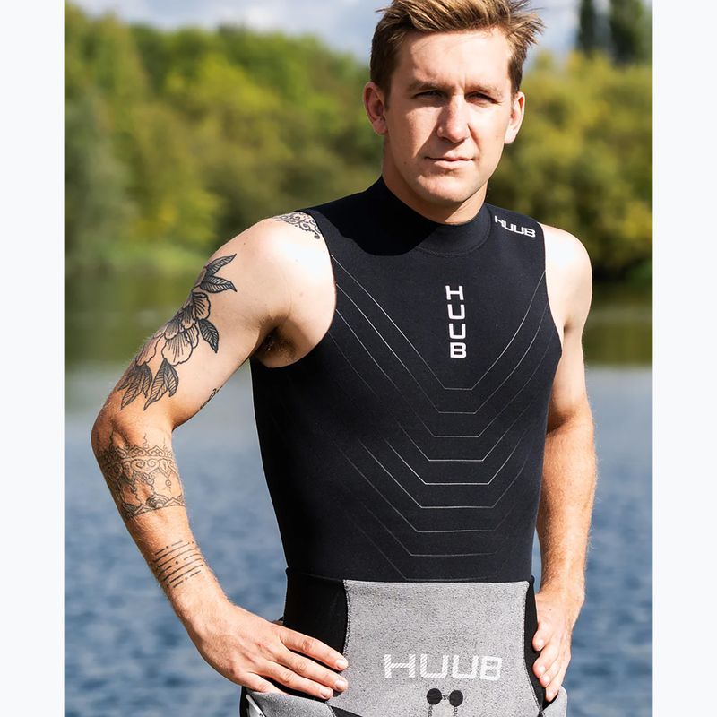 Gilet HUUB in neoprene nero 6