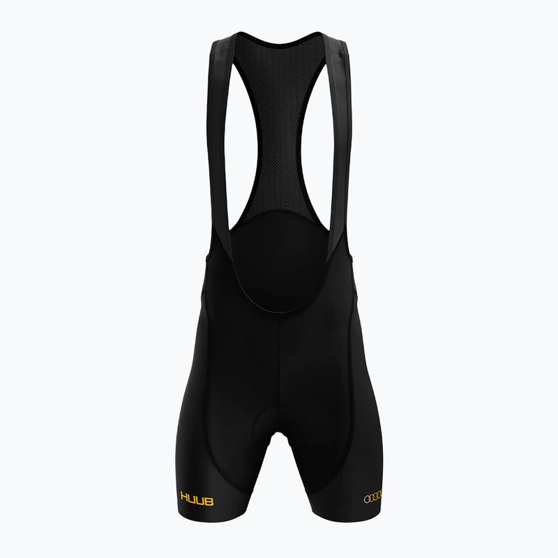 Pantaloncini con pettorina HUUB Jason Kenny da uomo, nero