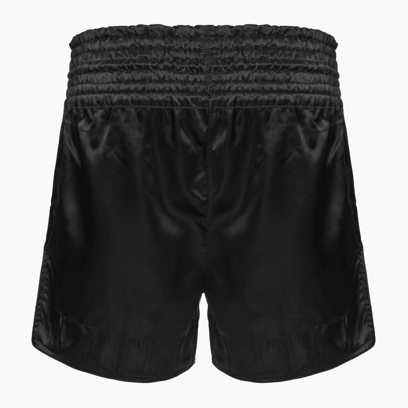 FUMETSU Origins Pantaloncini da allenamento Muay Thai da uomo, nero 2