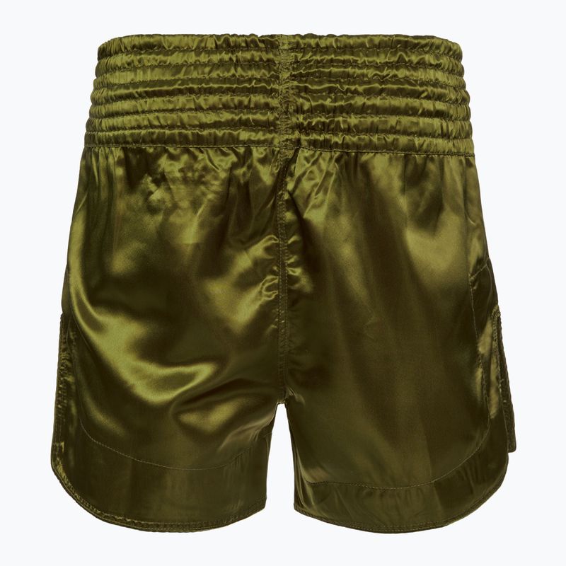 FUMETSU Origins Muay Thai pantaloncini da allenamento da uomo color kaki 2