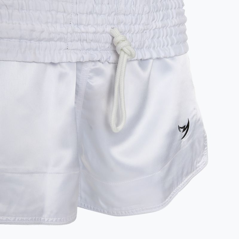 FUMETSU Origins Muay Thai pantaloncini da allenamento da uomo bianchi 5