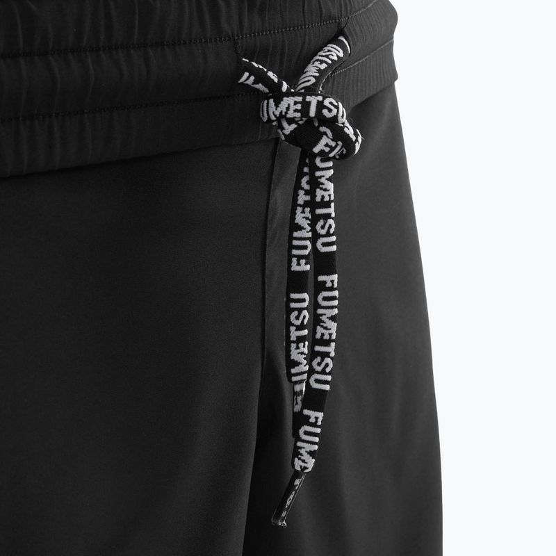 Pantaloncini da allenamento da uomo FUMETSU Origins Fight nero 4