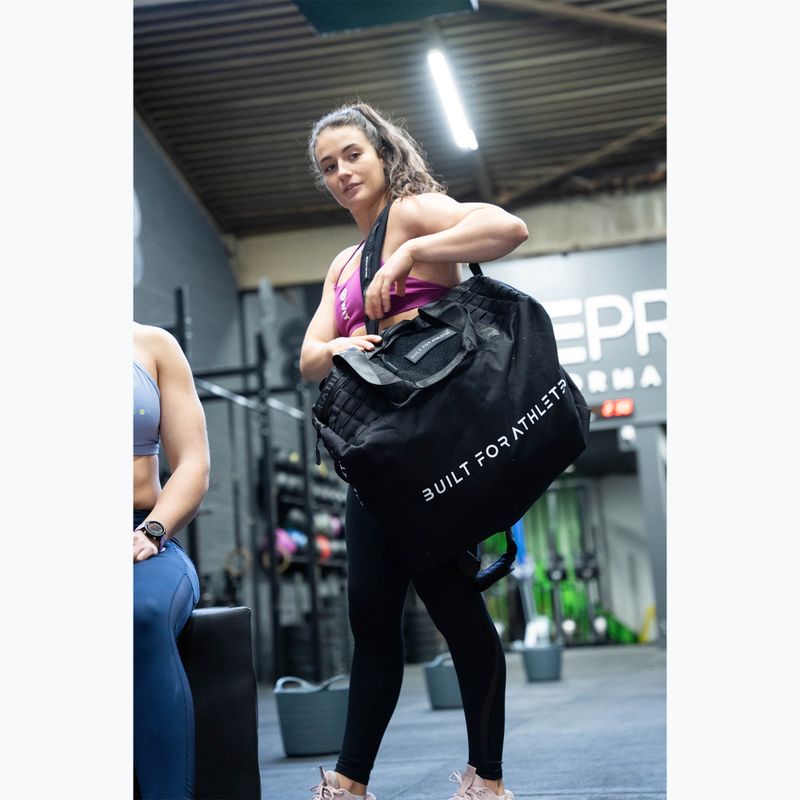 Borsone sportivo Built For Athletes Pro 40 l black 12
