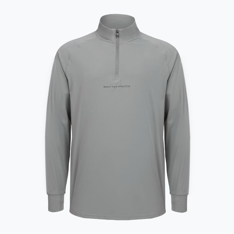 Felpa da allenamento da uomo Built For Athletes 1/4 Zip Pullover concrete 3