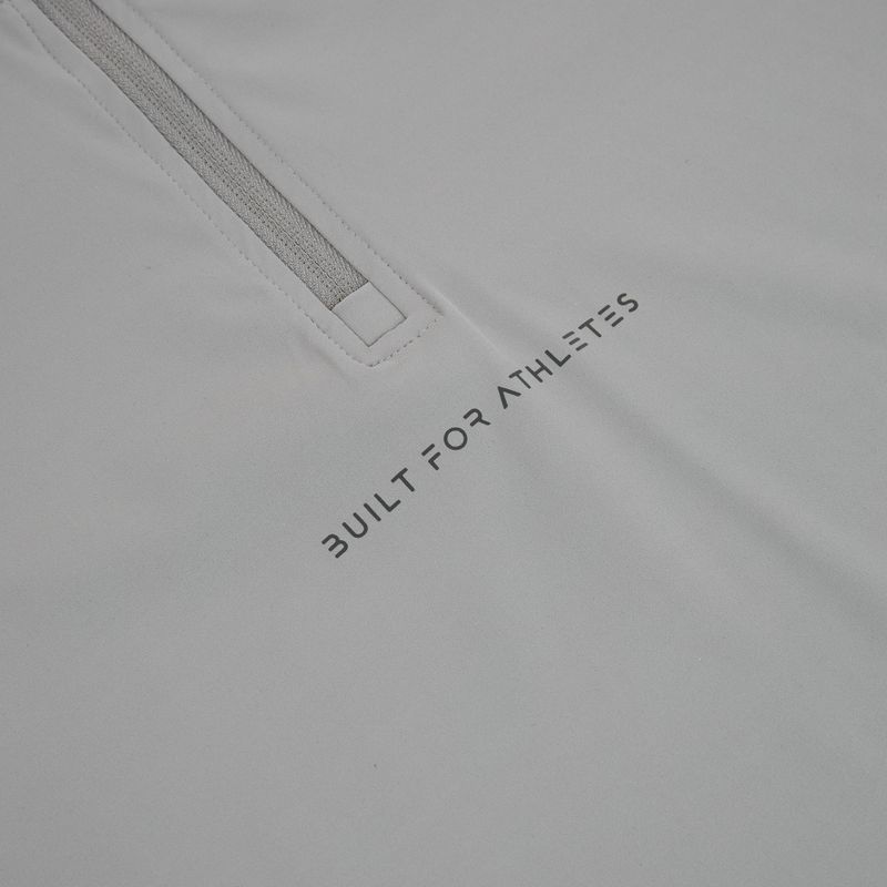 Felpa da allenamento da uomo Built For Athletes 1/4 Zip Pullover concrete 5