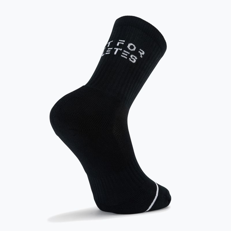 Calzini Built For Athletes Crew Training black 6