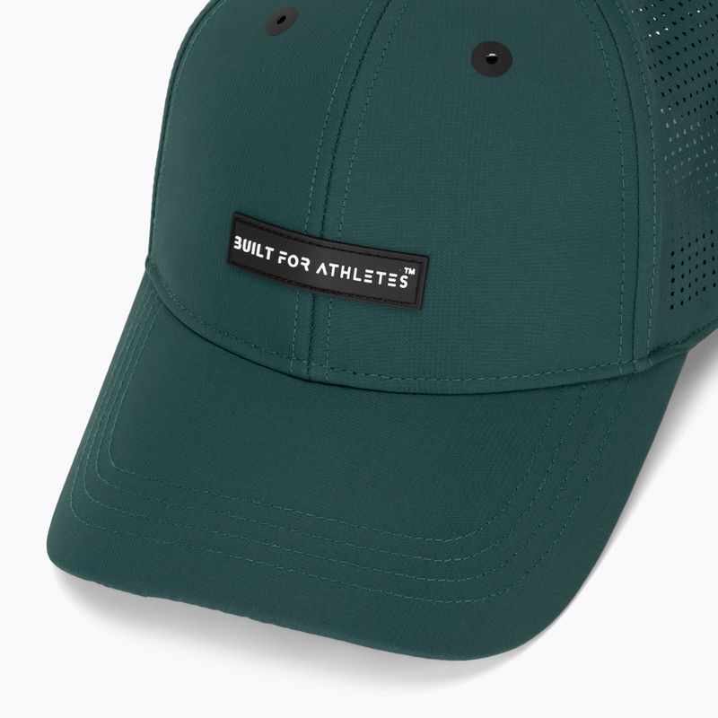 Cappellino con visiera Built For Athletes Training forest green 3
