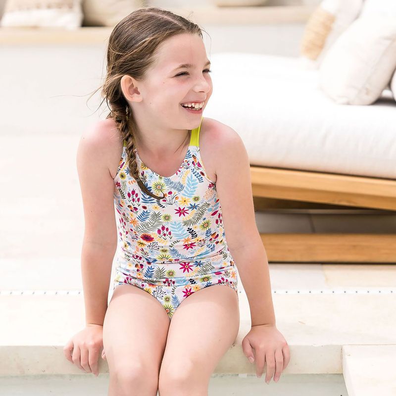 Costume intero per bambini Splash About Jungle Paradise lime 8