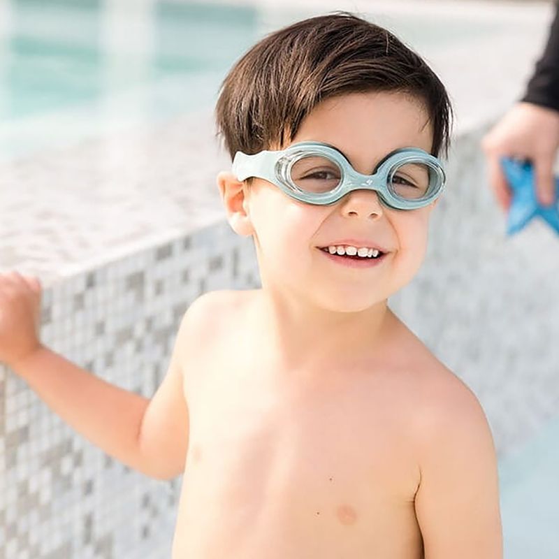 Occhialini da nuoto per bambini Splash About Guppy pistacchio 4