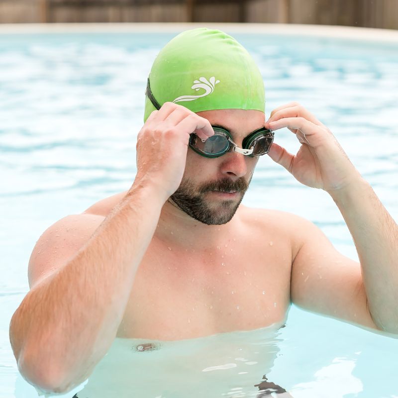 Occhialini da nuoto per bambini Splash About Piranha verde 6
