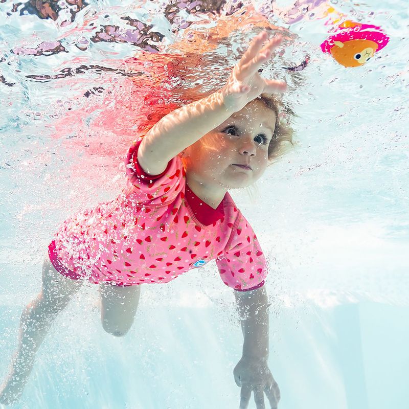 Schiuma da nuoto per bambini Splash About Happy Nappy campo di fragole 7