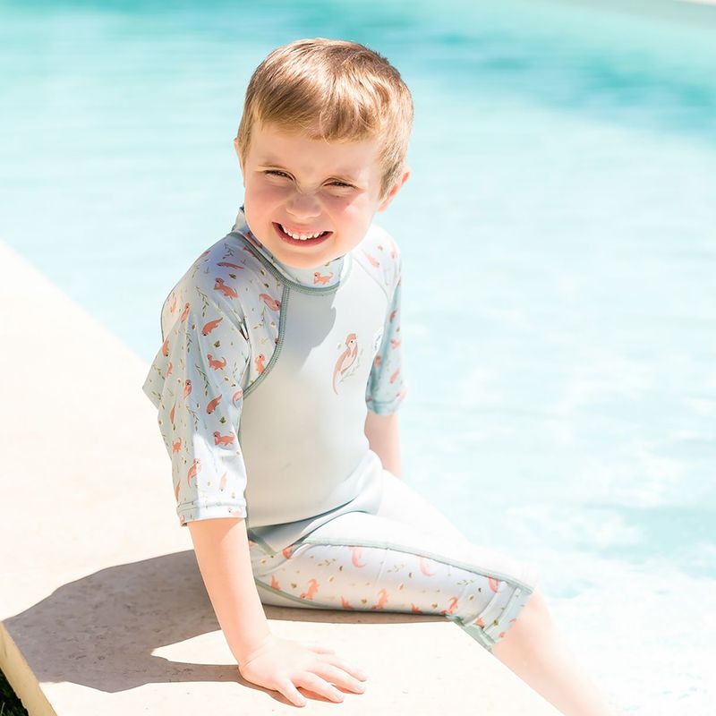 Schiuma da nuoto per bambini Splash About Combie UV Sun & Sea giocose lontre 4