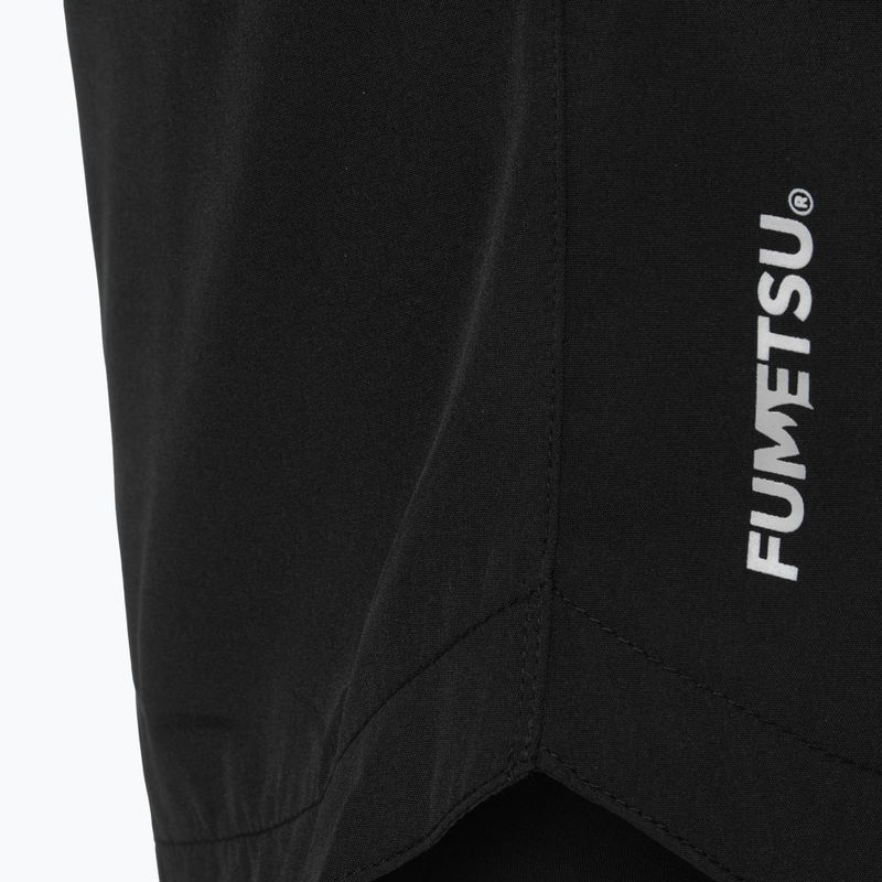 Pantaloncini da allenamento da uomo FUMETSU Origins Dual Layer nero 4